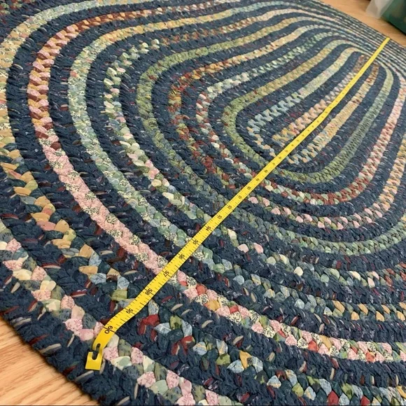 COPY - Braid Rug Amish handmade oval 3-5 feet rag rug